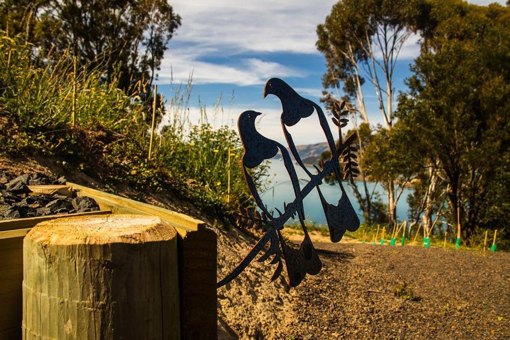 Kukupa Puni At Akaroa Lavender By Tiny Away Villa Duvauchelle Exterior photo
